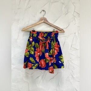 Floral Amberombie and Fitch Mini Skirt size medium